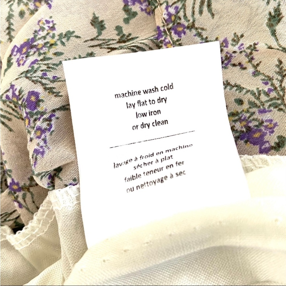 Oak and Fort Midi Floral Dress - Picture 11 of 12